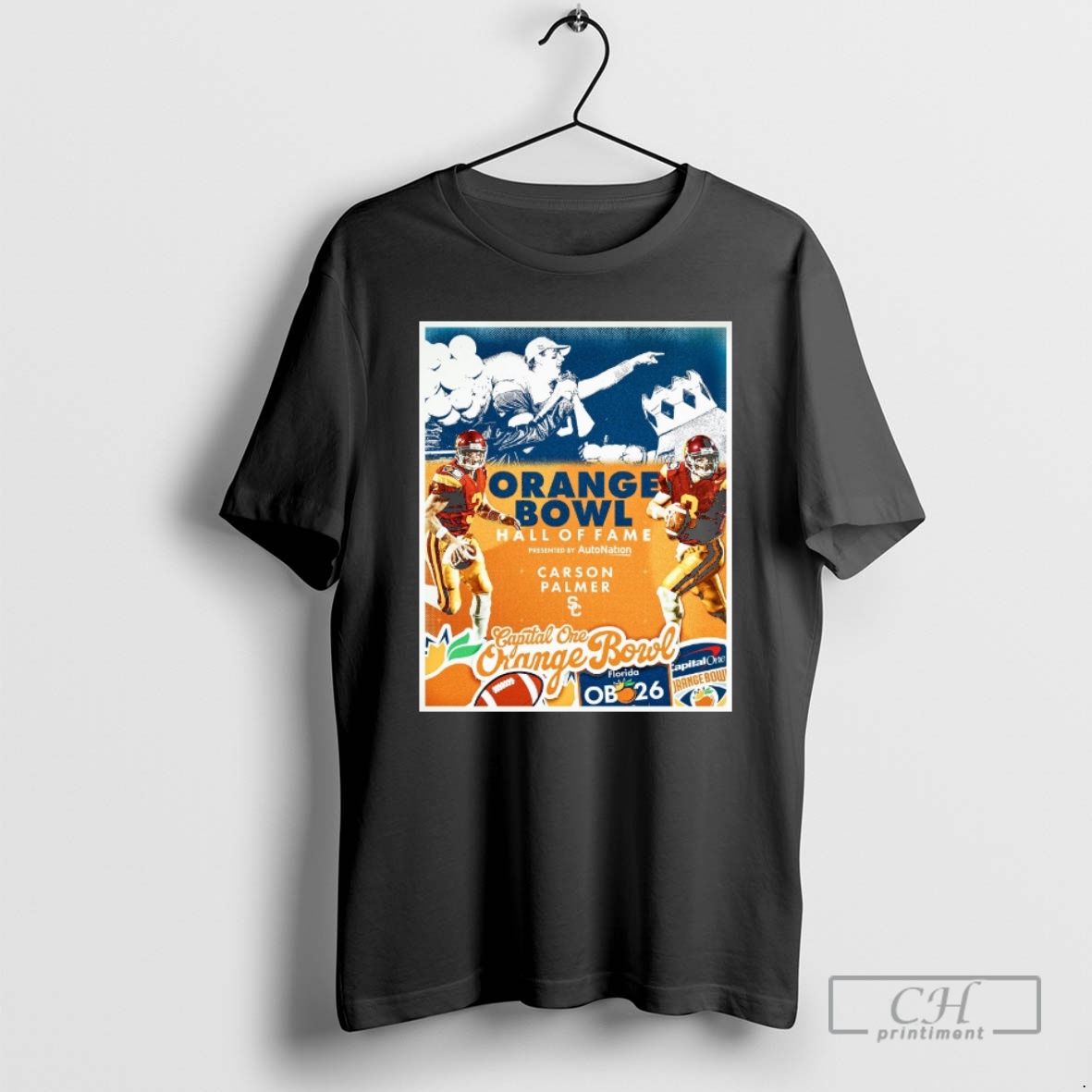 Classic Carson Palmer 2025 Orange Bowl Hall Of Fame Shirt Sweater Hoodie