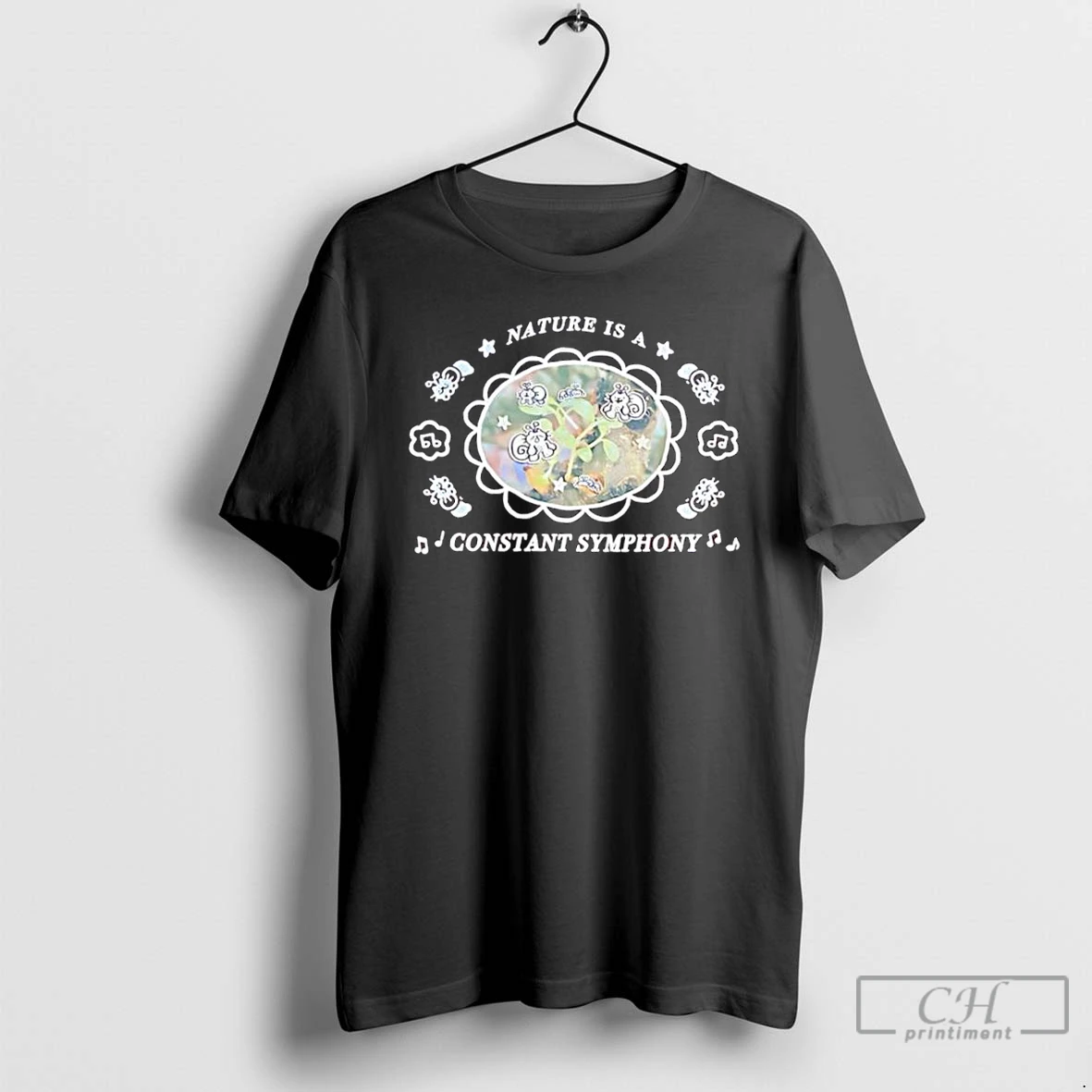Classic Catdad Shop Nature Is A Constant Symphony T Shirts Hoodie
