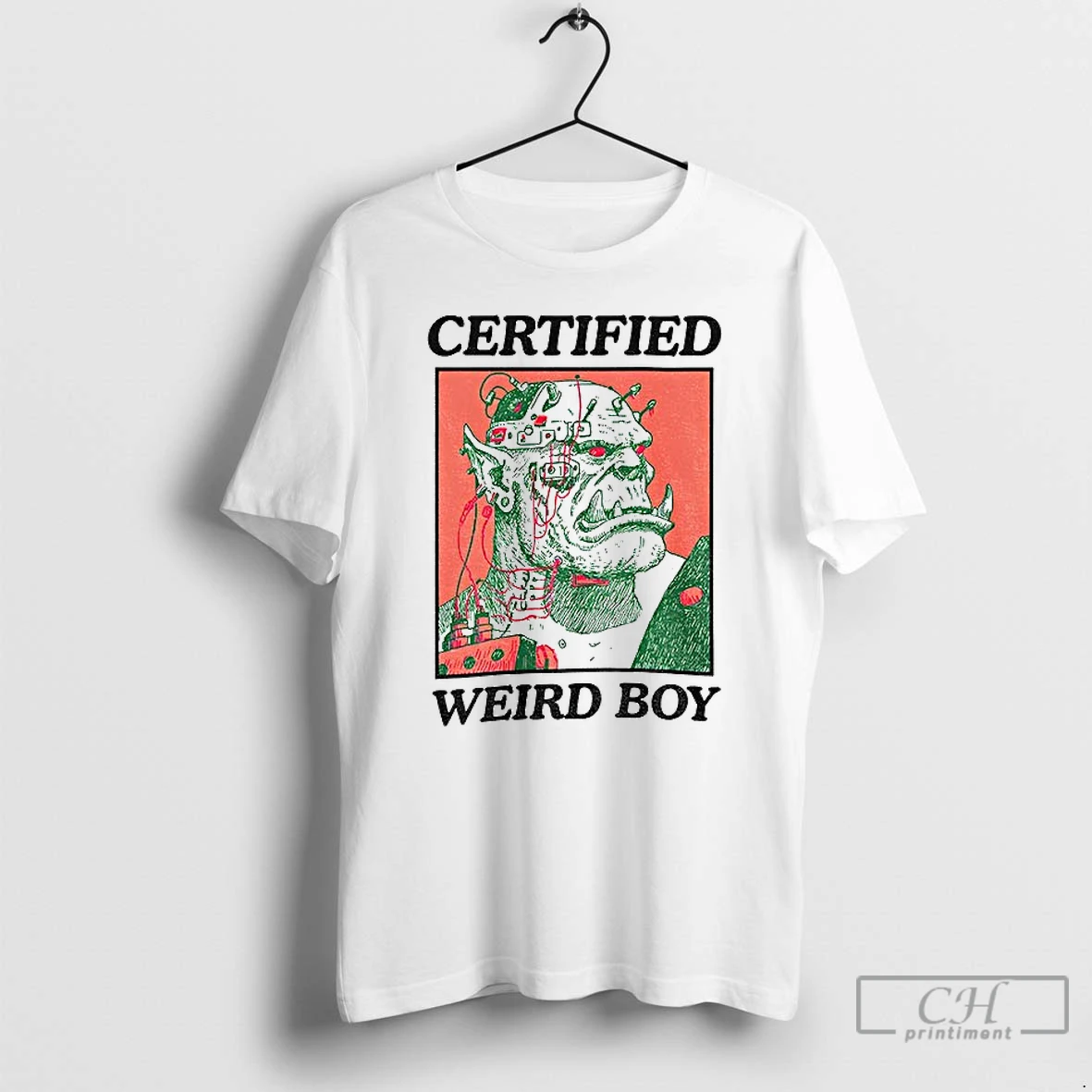 Classic Certified Weirdboy Goblins Greenskins T Shirts Hoodie