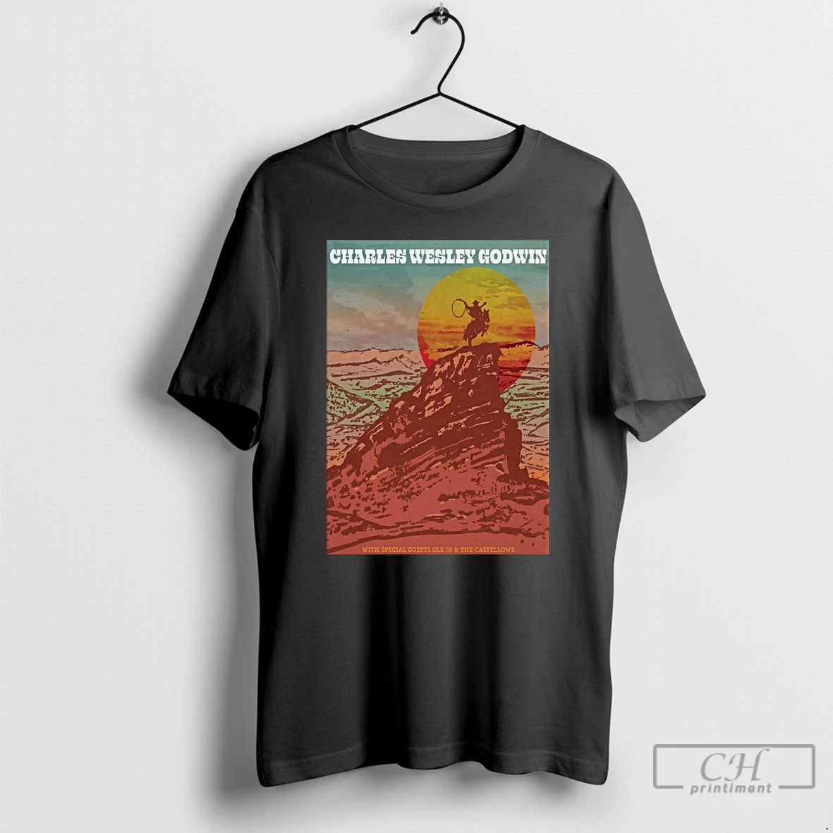Classic Charles Wesley Godwin Oct 15 2025 Red Rocks Amphitheatre In Morrison Co T Shirts Hoodie