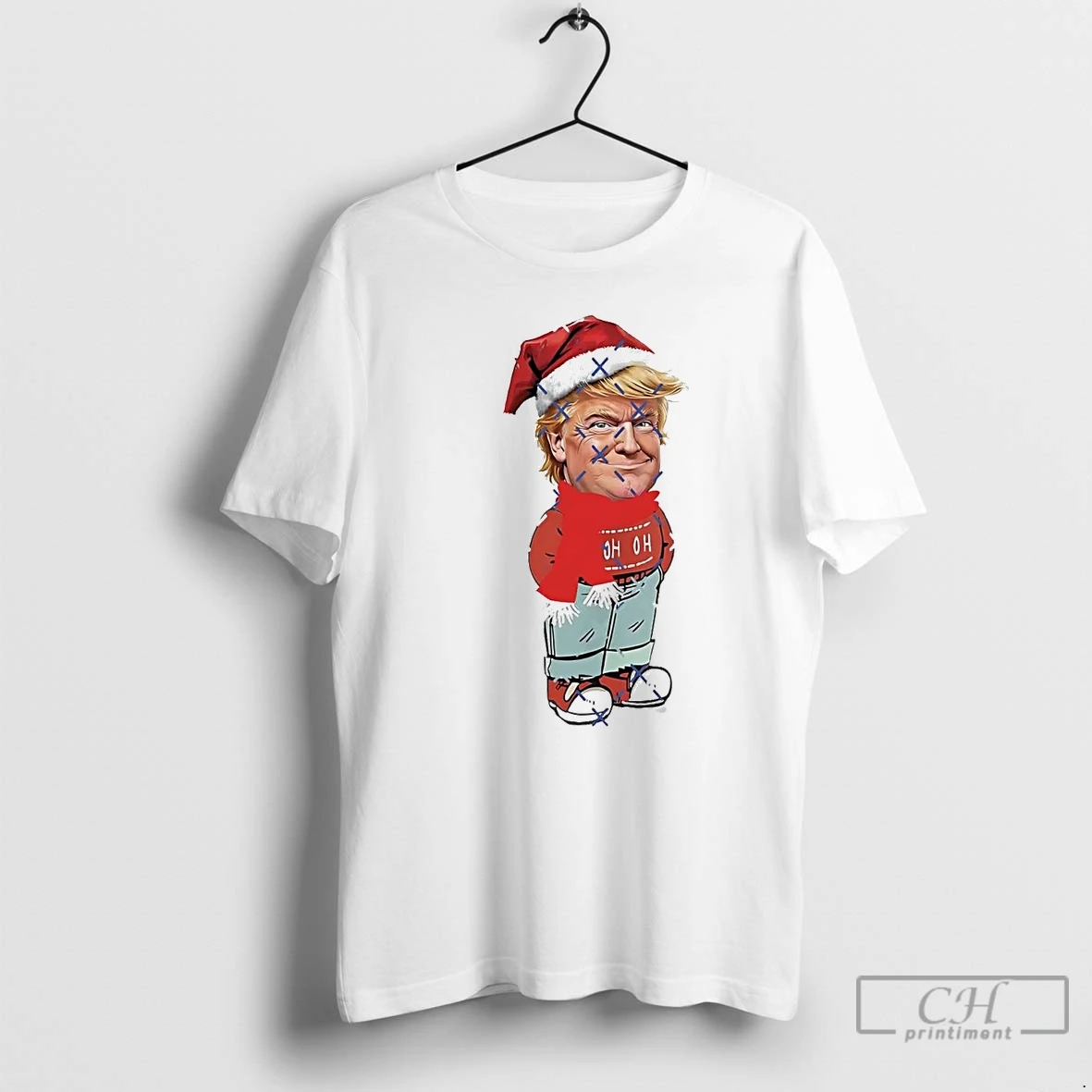 Classic Chill Guy Trump Just A Christmas T Shirts Hoodie