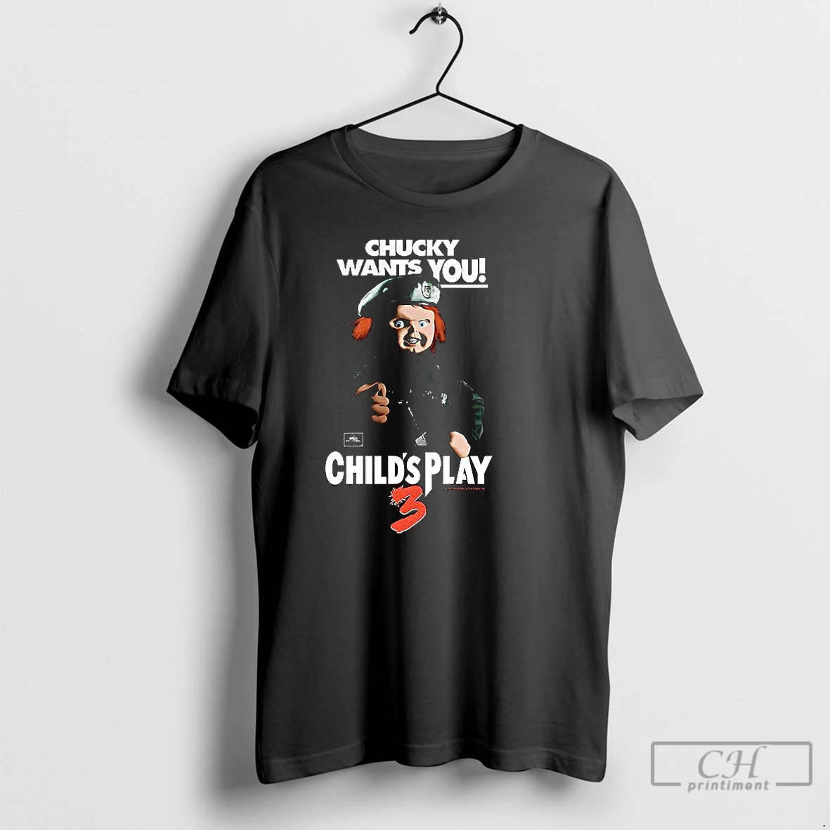Classic Chucky Want You Childs Play 3 Halloween Characters T Shirts Hoodie