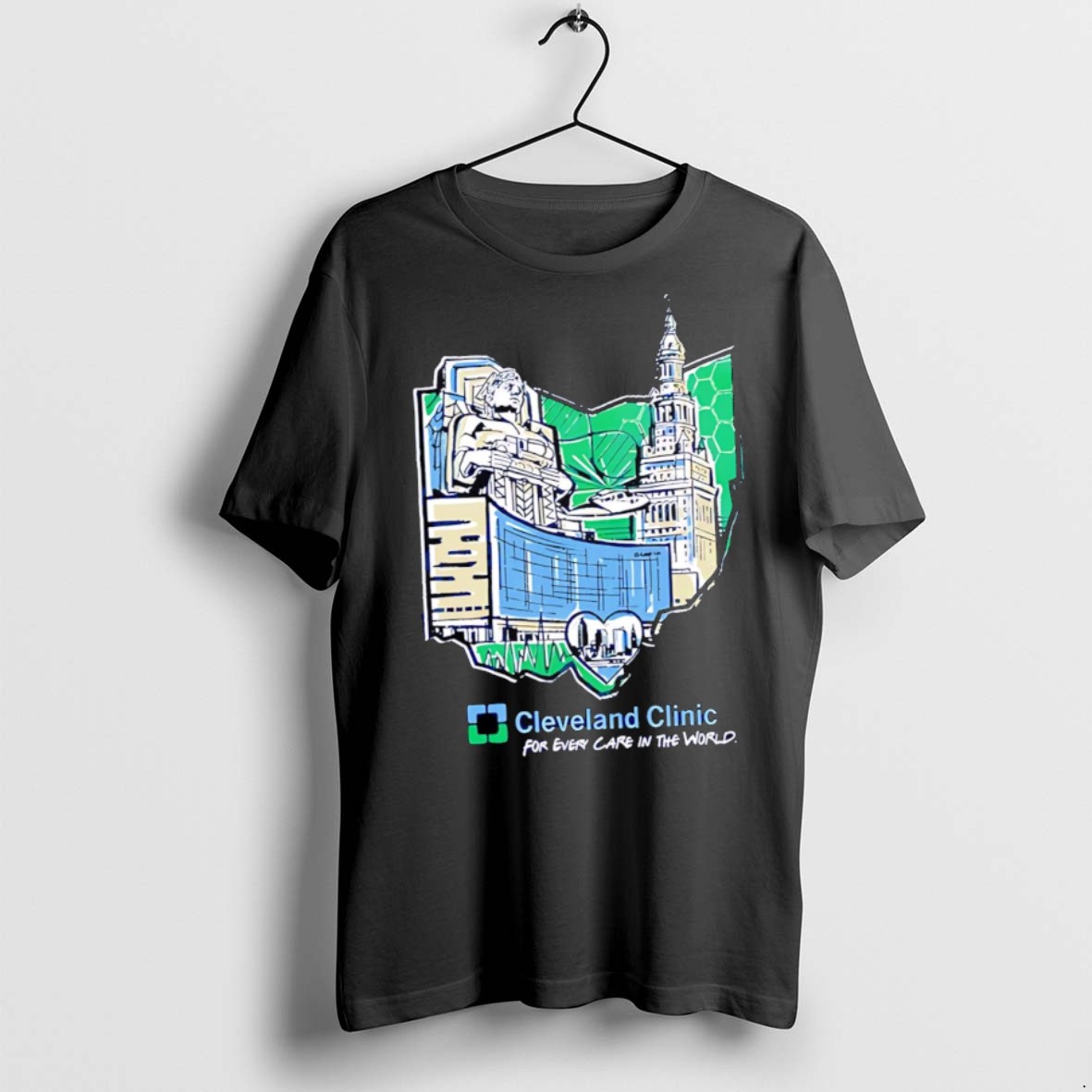 Classic Cleveland Clinic Ohio For Every Care In The World T Shirts
