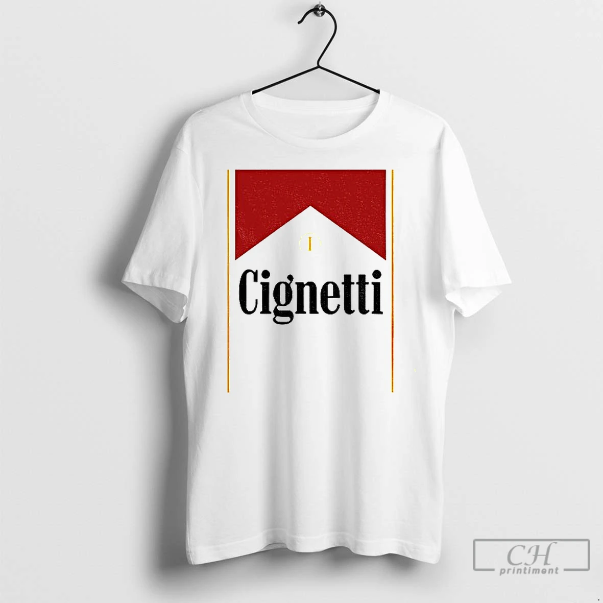 Classic Coach Curt Cignetti Retro Red T Shirt