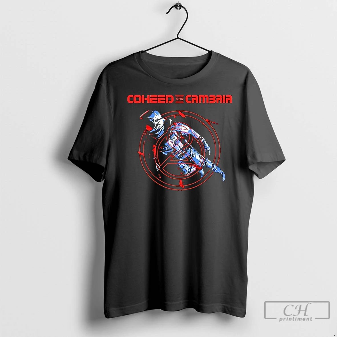 Classic Coheed And Cambria Sirius Logo T Shirt