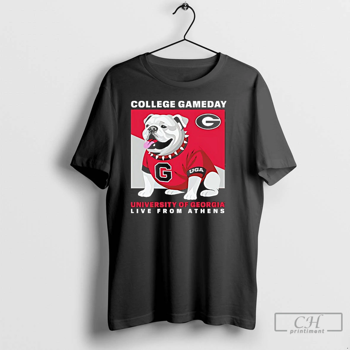 Classic College Gameday Georgia Mascot University Live From Athens T Shirts Hoodie