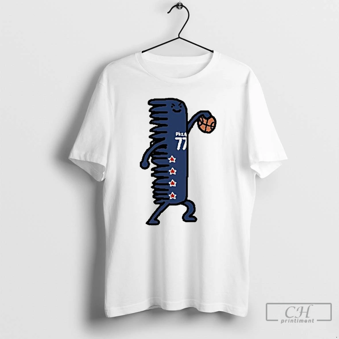 Classic Comb V J Edgecombe Philadelphia 76ers T Shirts Hoodie