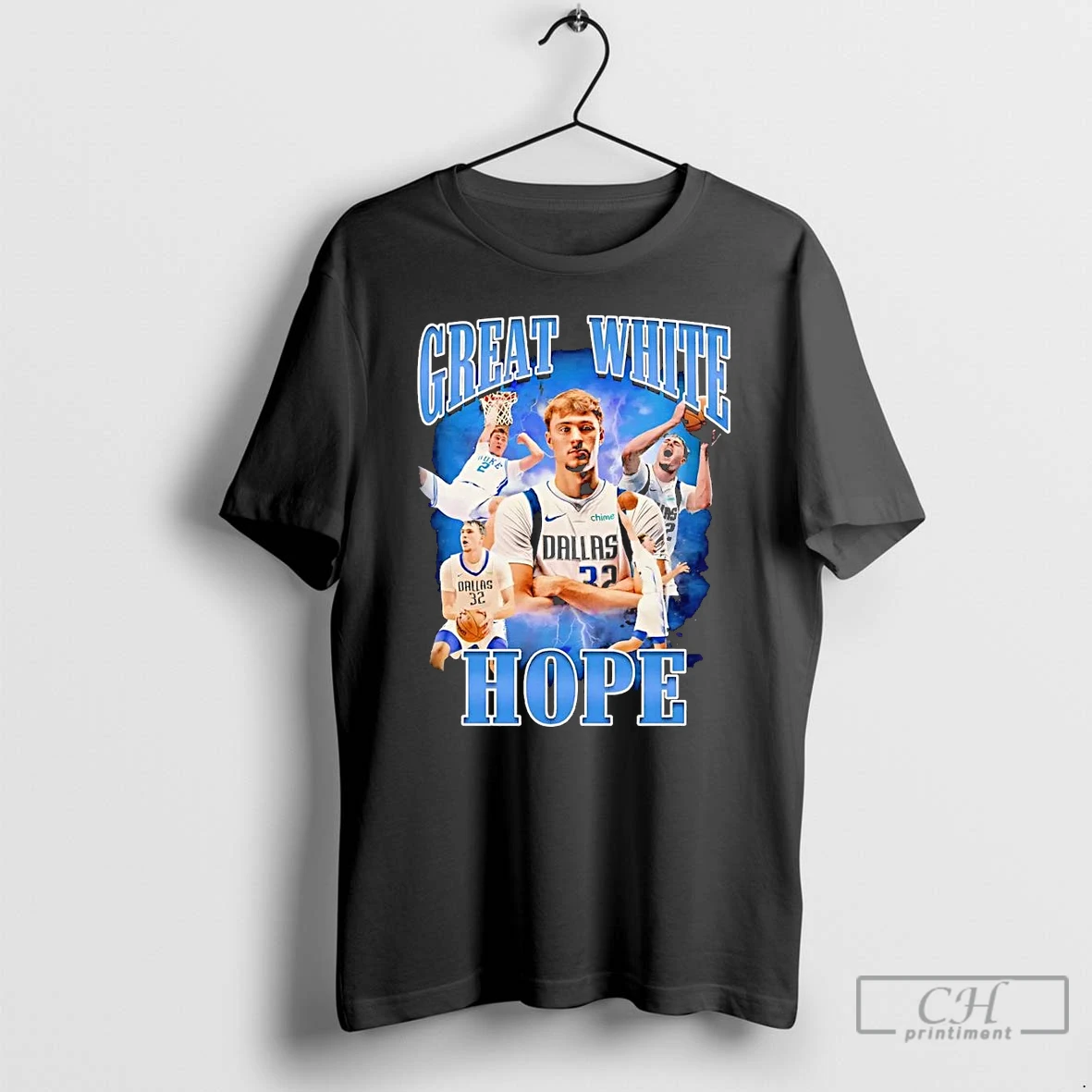 Classic Cooper Flagg Great White Hope Dallas Mavericks T Shirts Hoodie