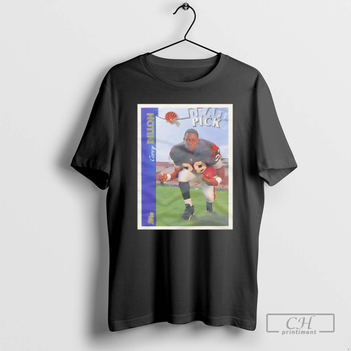 Classic Corey Dillon Cincinnati Bengals 1997 Nfl Football Card Shirt Sweater