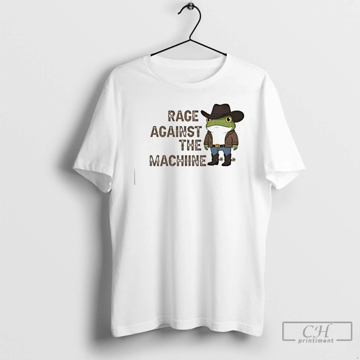 Classic Cowboy Frog Rage Against The Machine T Shirts Hoodie