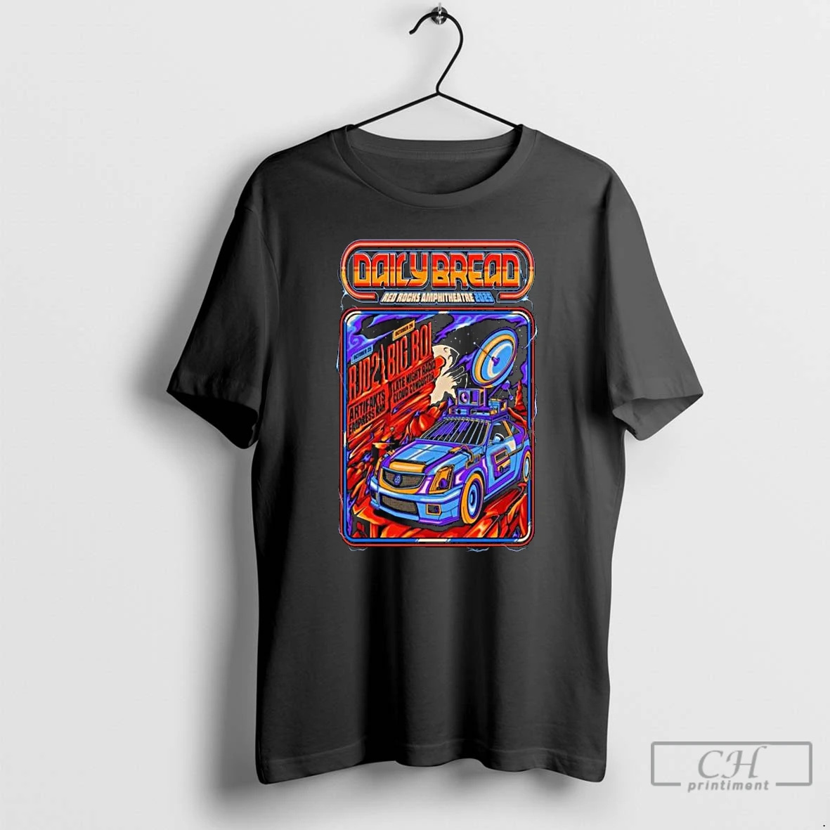 Classic Daily Bread Red Rocks Morrison Co October 25 26 2025 Concert Long Sleve T Shirts Hoodie