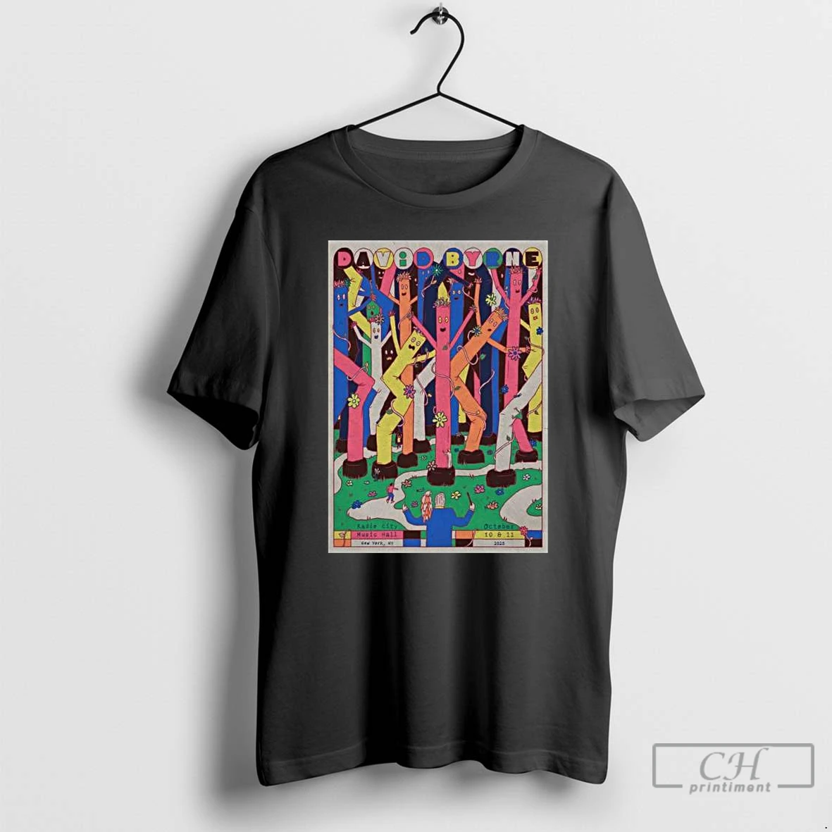 Classic David Byrne New York Ny October 10 11 2025 Concert Long Sleve T Shirts Hoodie
