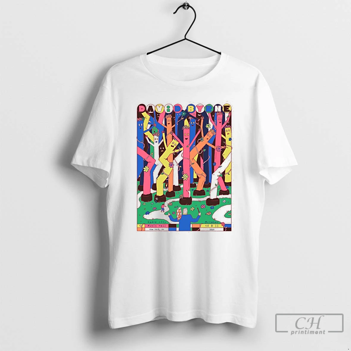 Classic David Byrne Oct 10 11 2025 Radio City Music Hall New York Ny T Shirts Hoodie