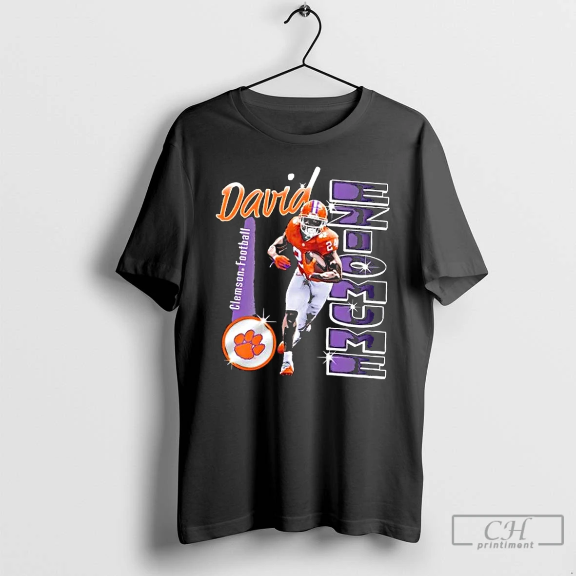 Classic David Eziomume Clemson Tigers Football Graphic T Shirts Hoodie