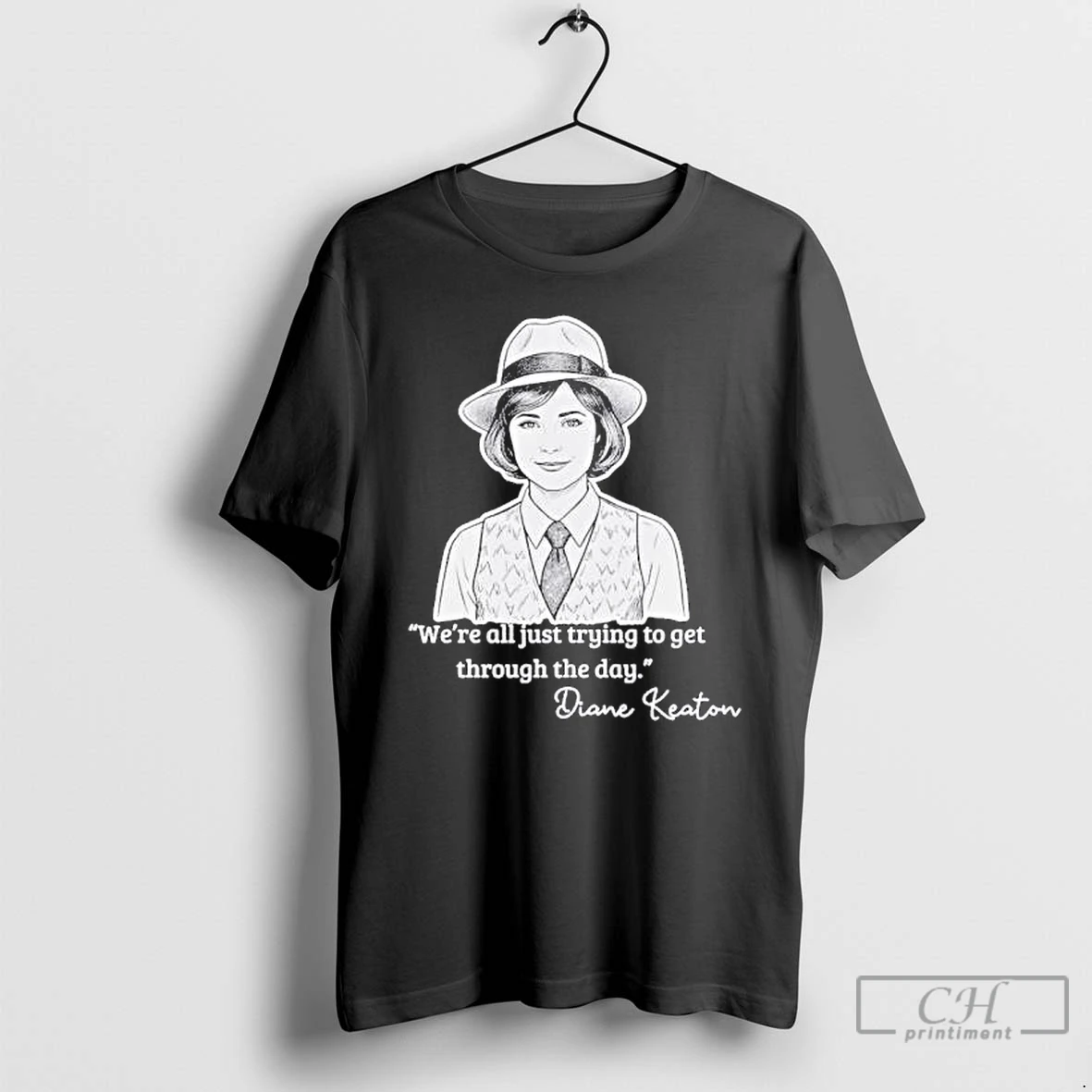 Classic Diane Keaton Annie Hall Style La Di Da Quote T Shirts Hoodie 2