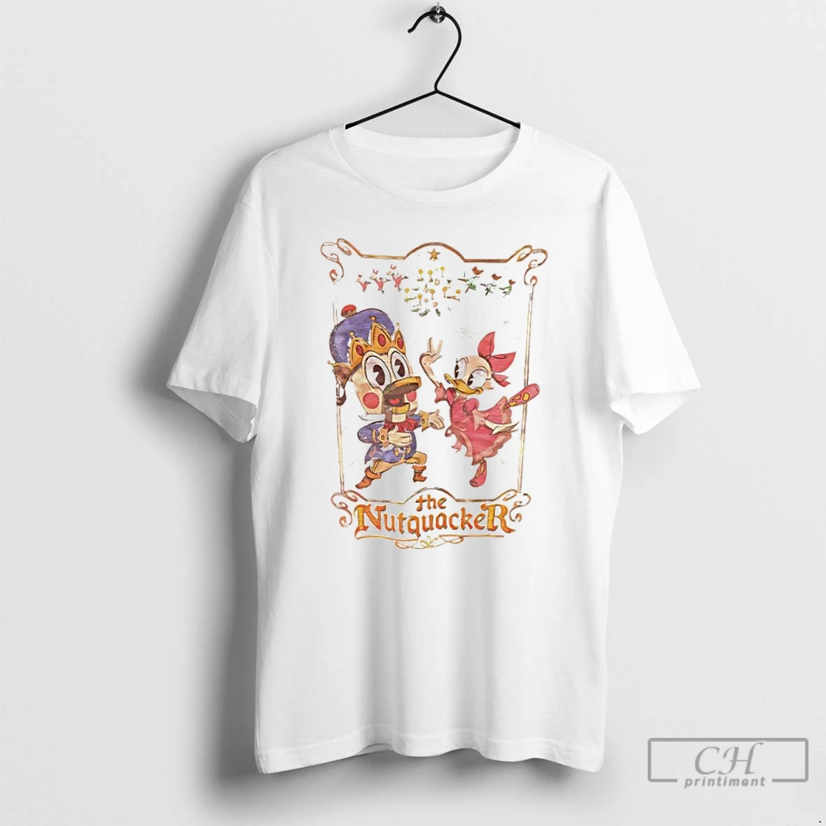Classic Donald Daisy Christmas Nutcracker T Shirts Hoodie