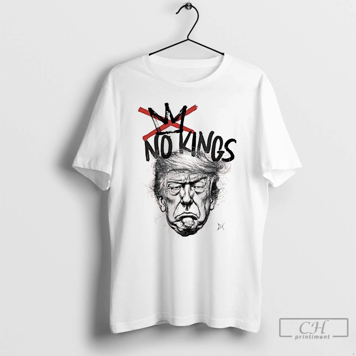 Classic Donald Trump No Kings Movement Against T Shirts Hoodie