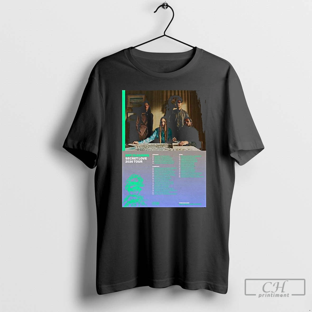 Classic Dry Cleaning Secret Love 2026 Tour Long Sleve T Shirts Hoodie