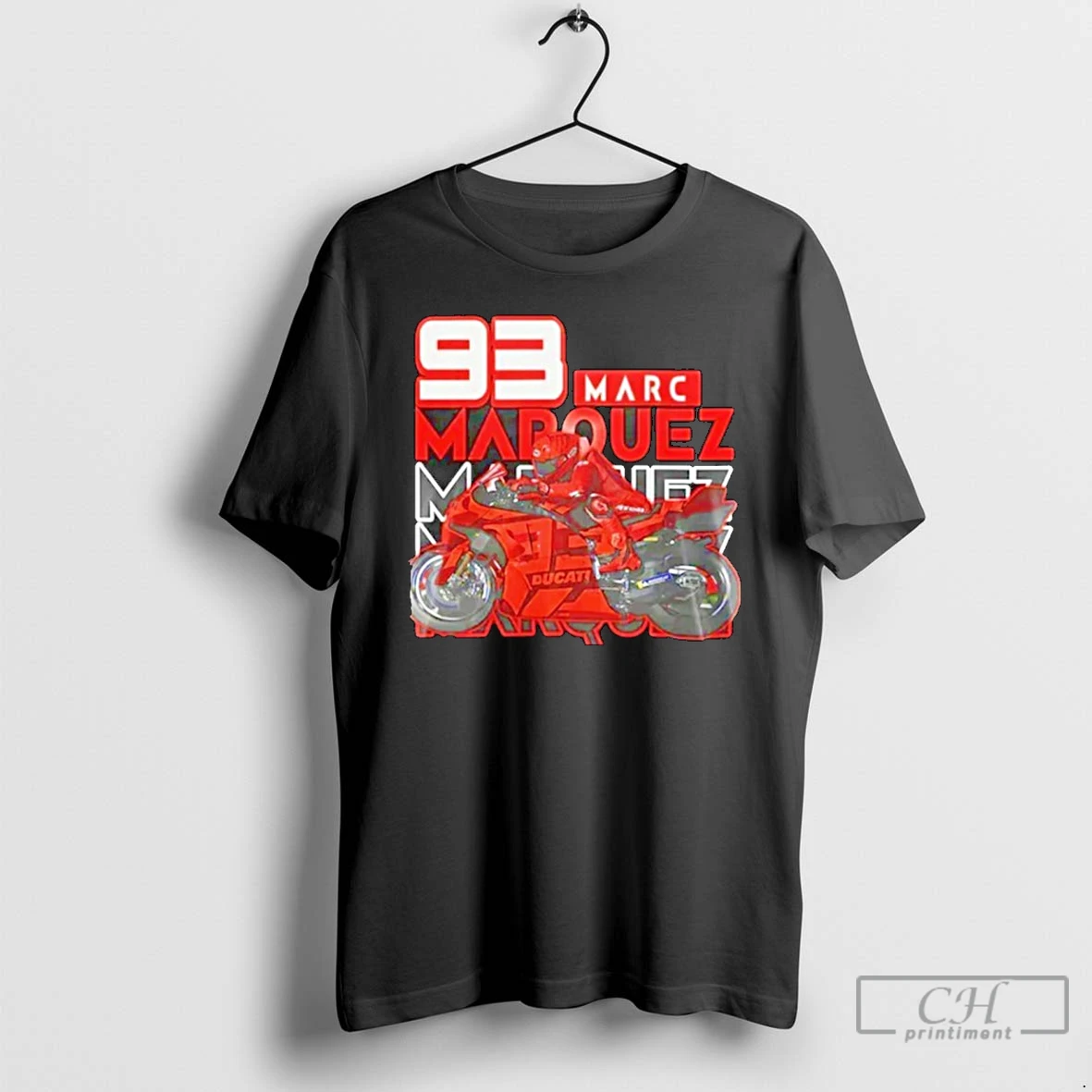 Classic Ducati Lenovo Team Marc Marquez T Shirts Hoodie