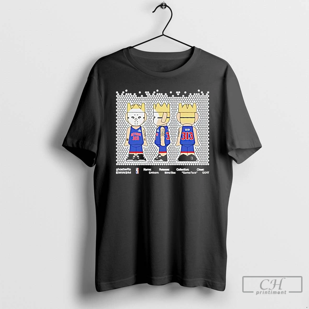 Classic Eminem Merch Shop Ghostwrite X Eminem Game Face T Shirts Hoodie