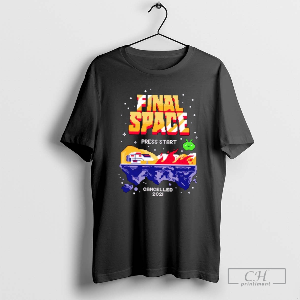 Classic Final Space Press Start Cancelled 2021 Shirt Sweater