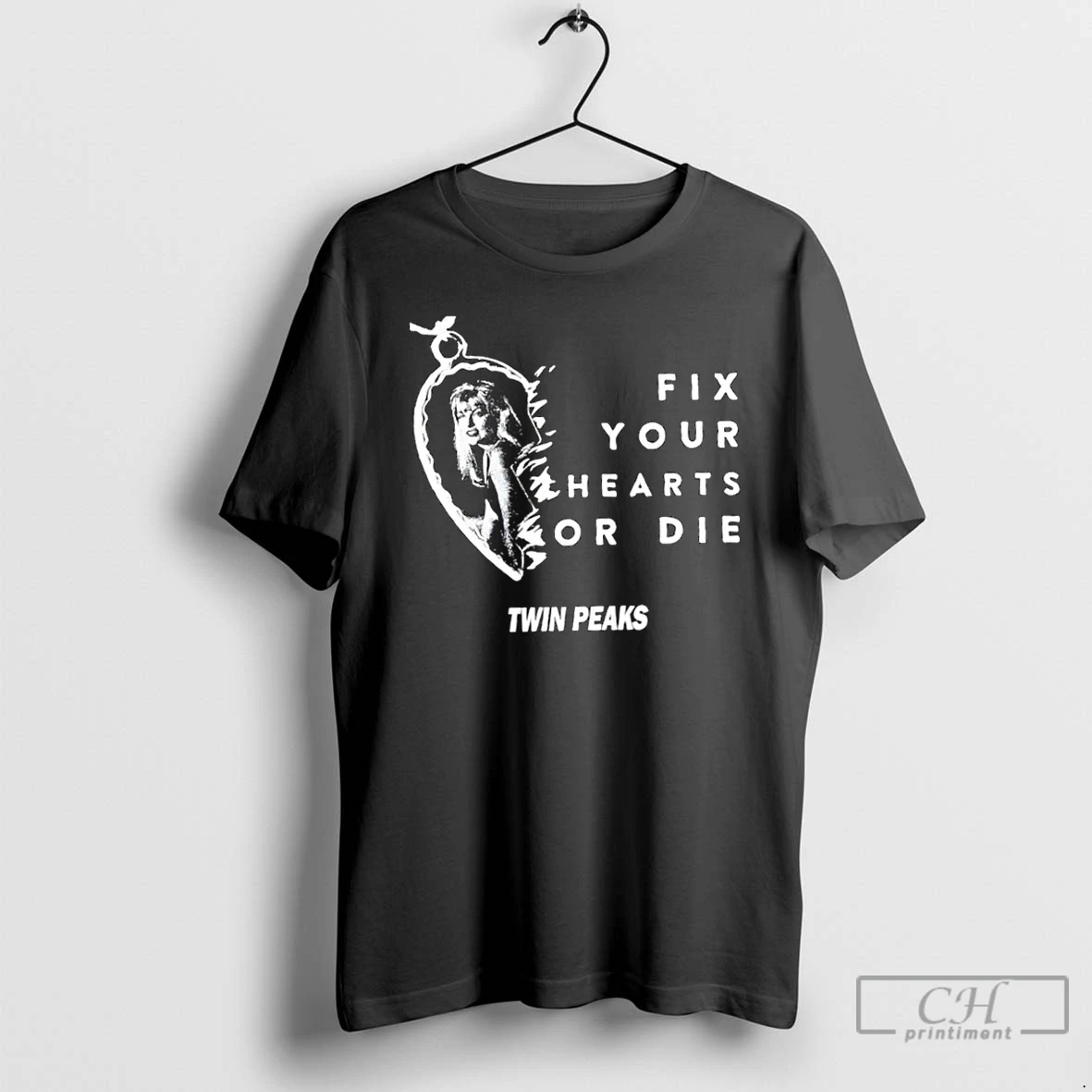 Classic Fix Your Hearts Or Die Twin Peaks T Shirts Hoodie