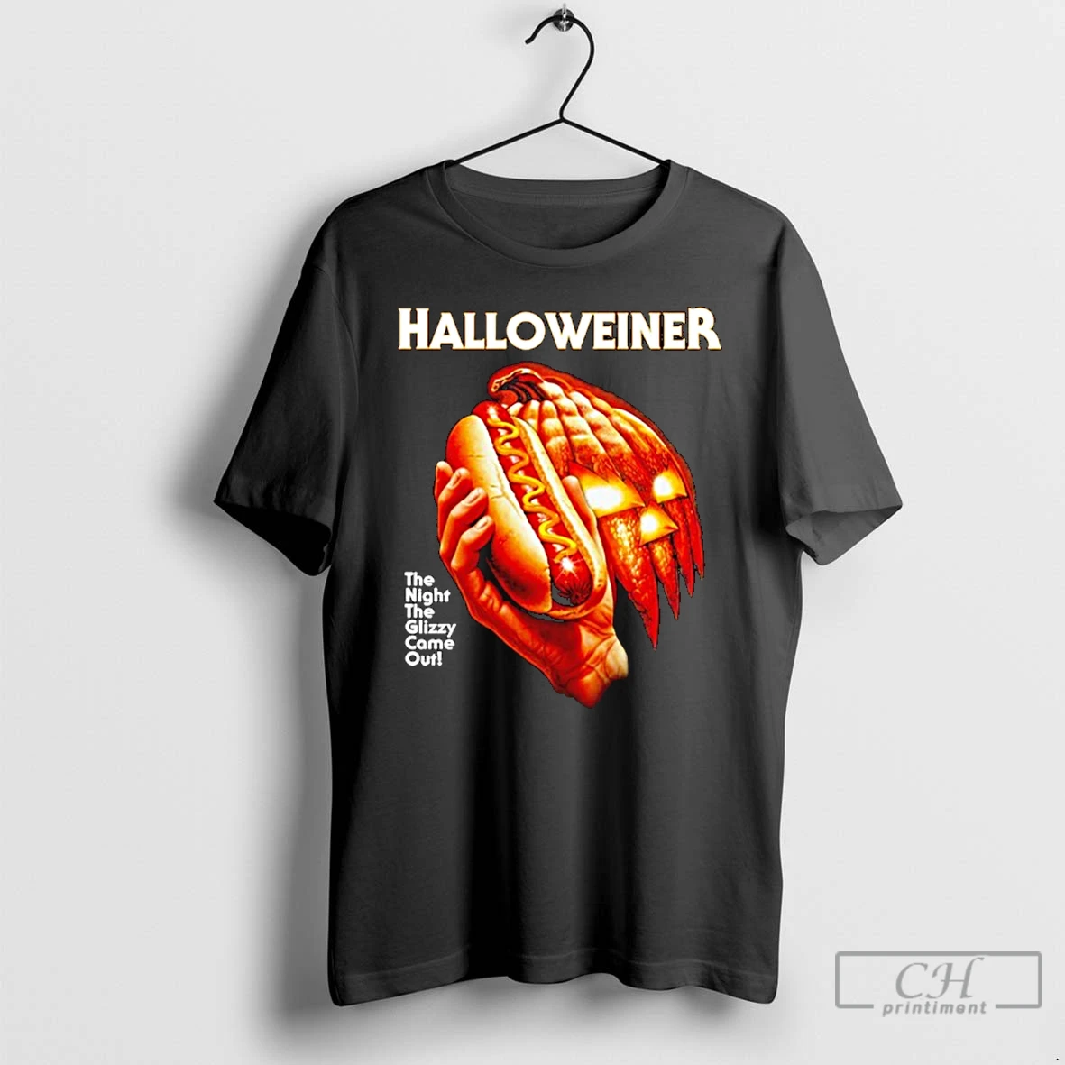 Classic Freddy Krueger Halloweiner Hot Dog The Night The Glizzy Came Out Halloween T Shirts Hoodie