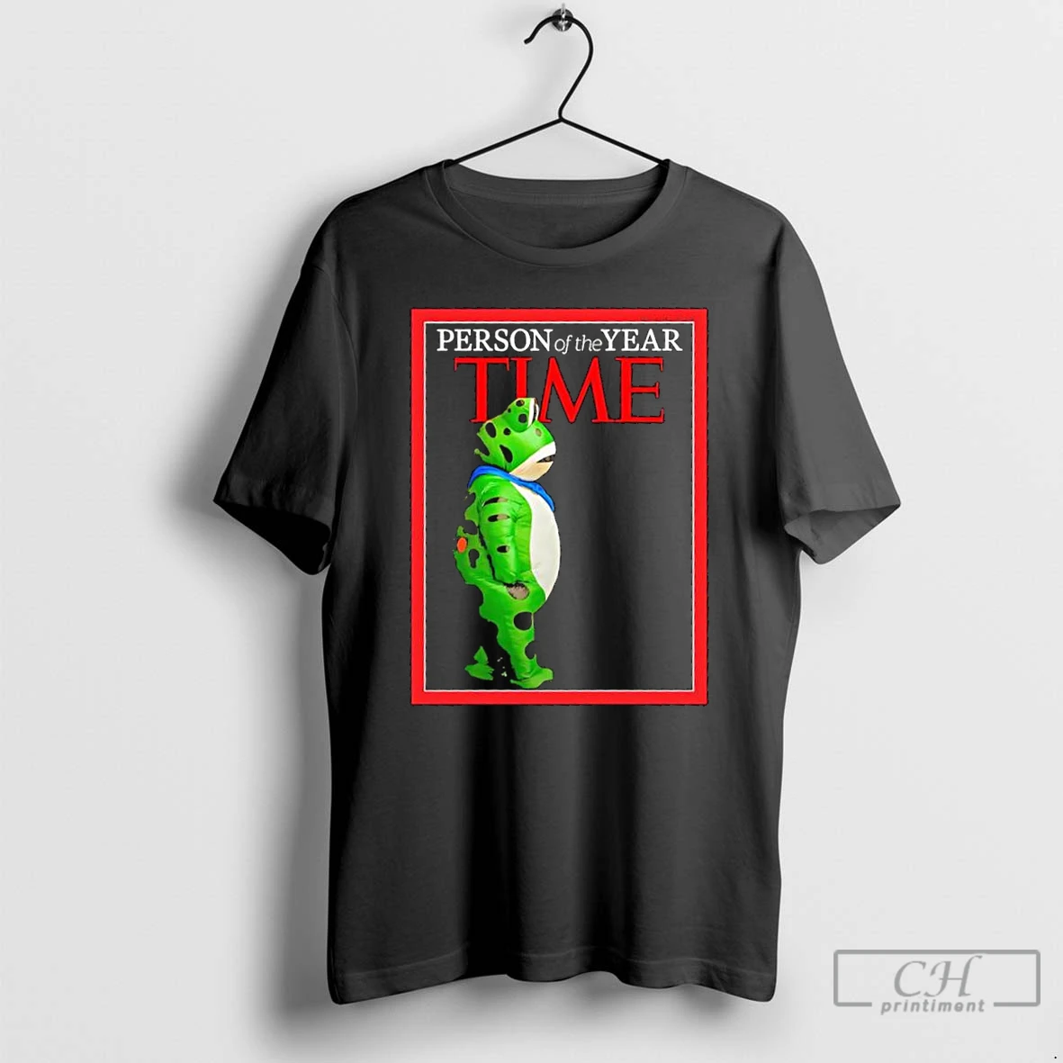 Classic Frog Time Magazine Person Of The Year T Shirts Hoodie