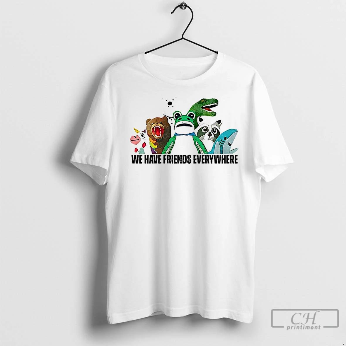 Classic Frog Doll Costume We Have Friends Everywhere T Shirt