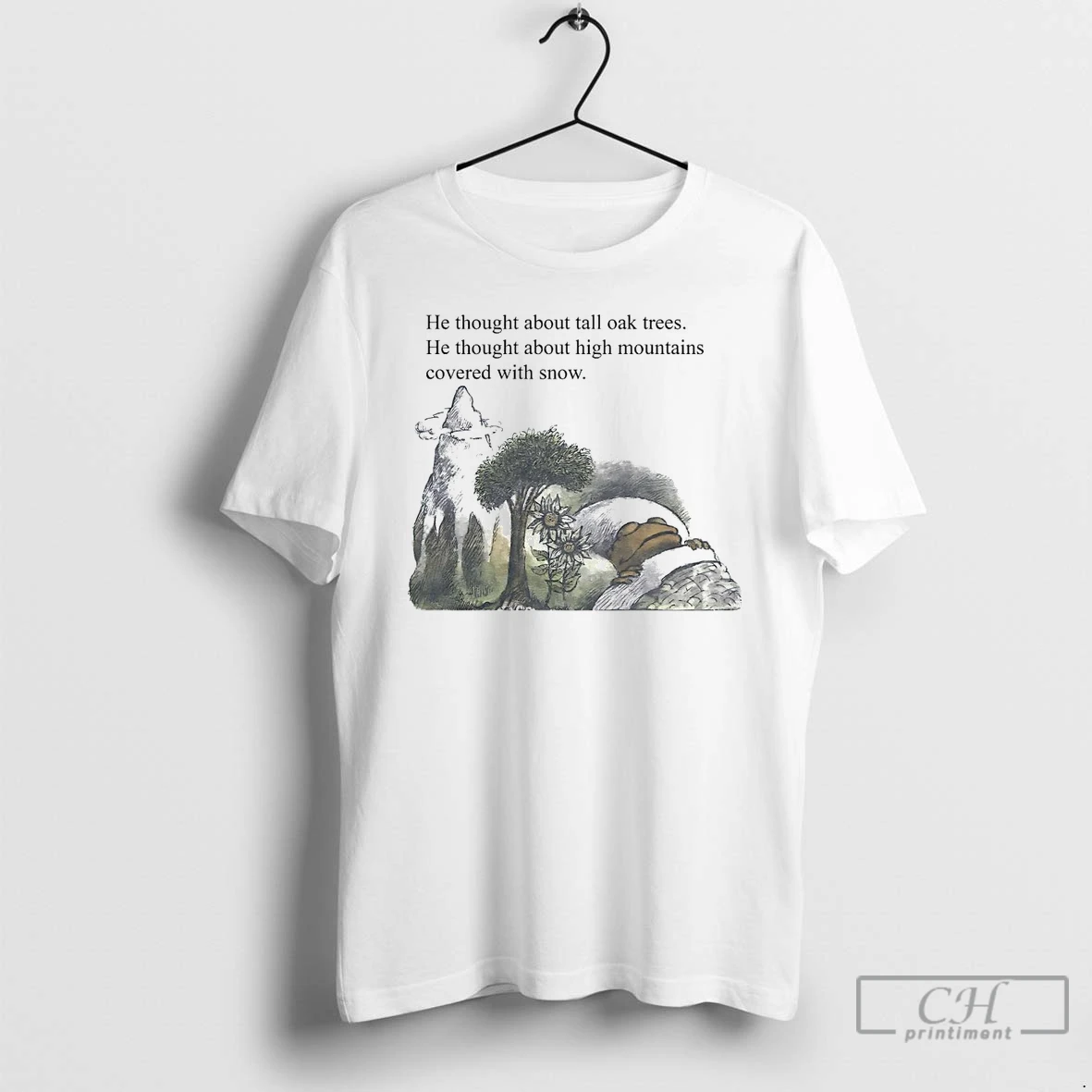 Classic Frog He Thought About Tall Oak Trees T Shirts Hoodie