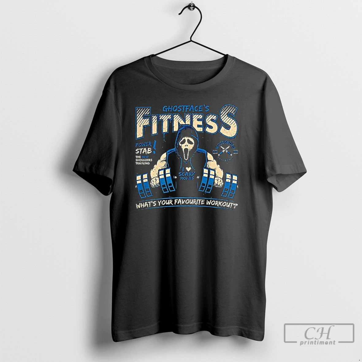 Classic Ghostfaces Fitness Whats Your Favorite Workout T Shirts Hoodie