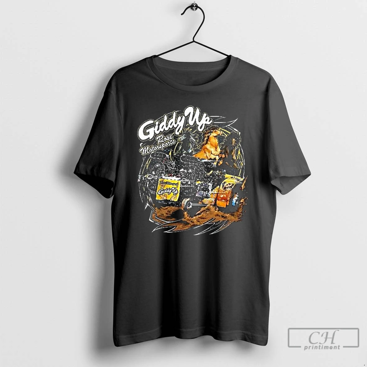 Classic Giddy Up Super Modified Tractor By Rose Motorsports Long Sleve T Shirts Hoodie