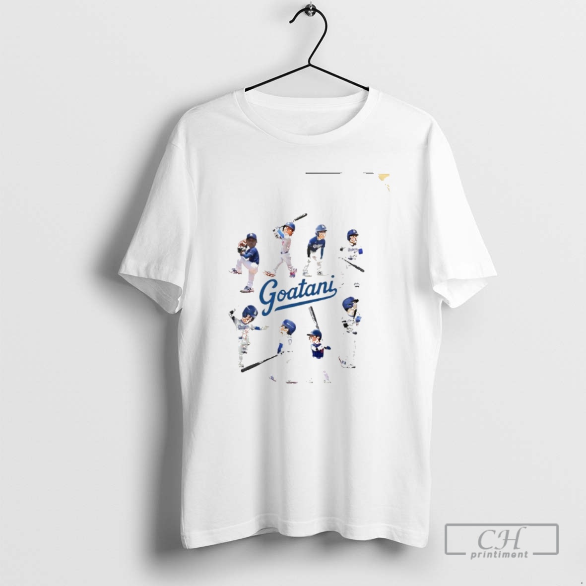 Classic Goatani Shohei Ohtani Mlb Los Angeles Dodgers Chibi Ornaments Shirt Sweater