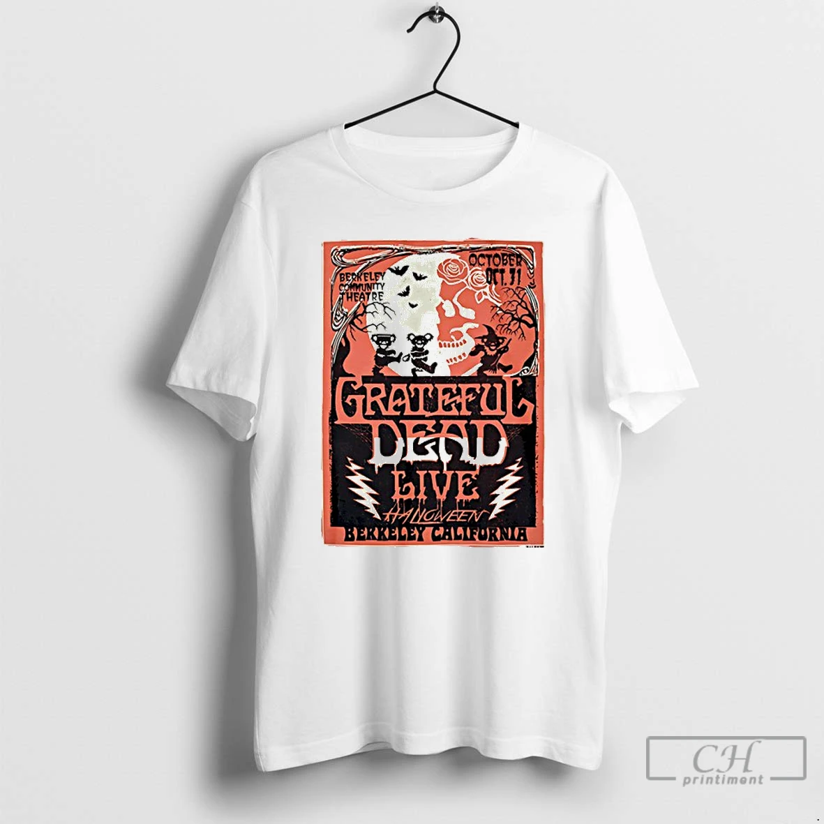 Classic Grateful Dead Berkeley Community Theatre California Halloween T Shirts Hoodie
