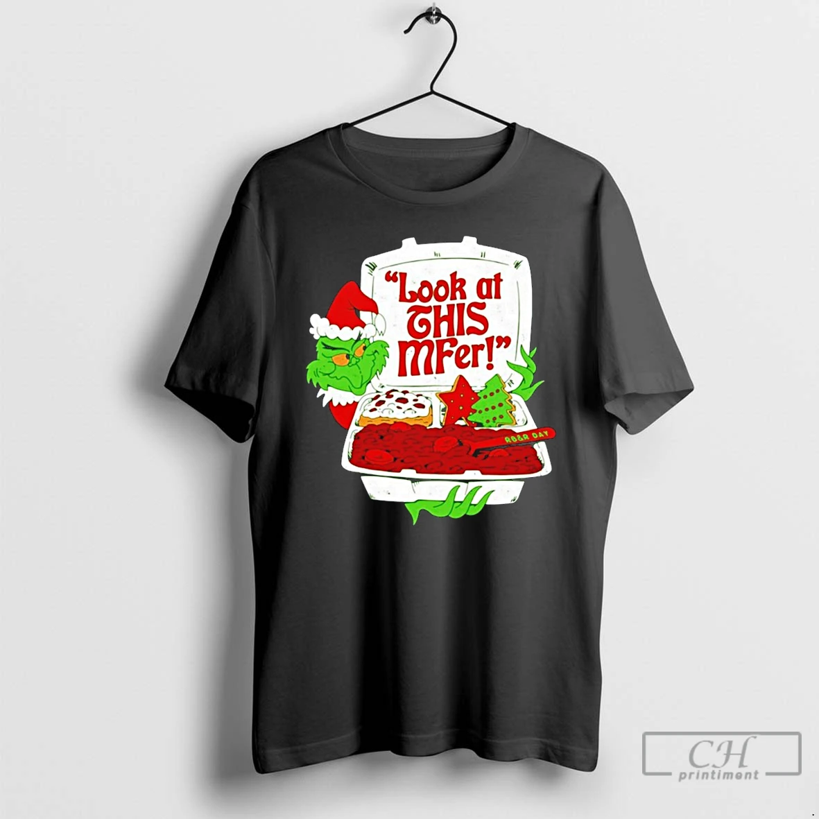 Classic Grinch Look At This Mfer Christmas T Shirts Hoodie