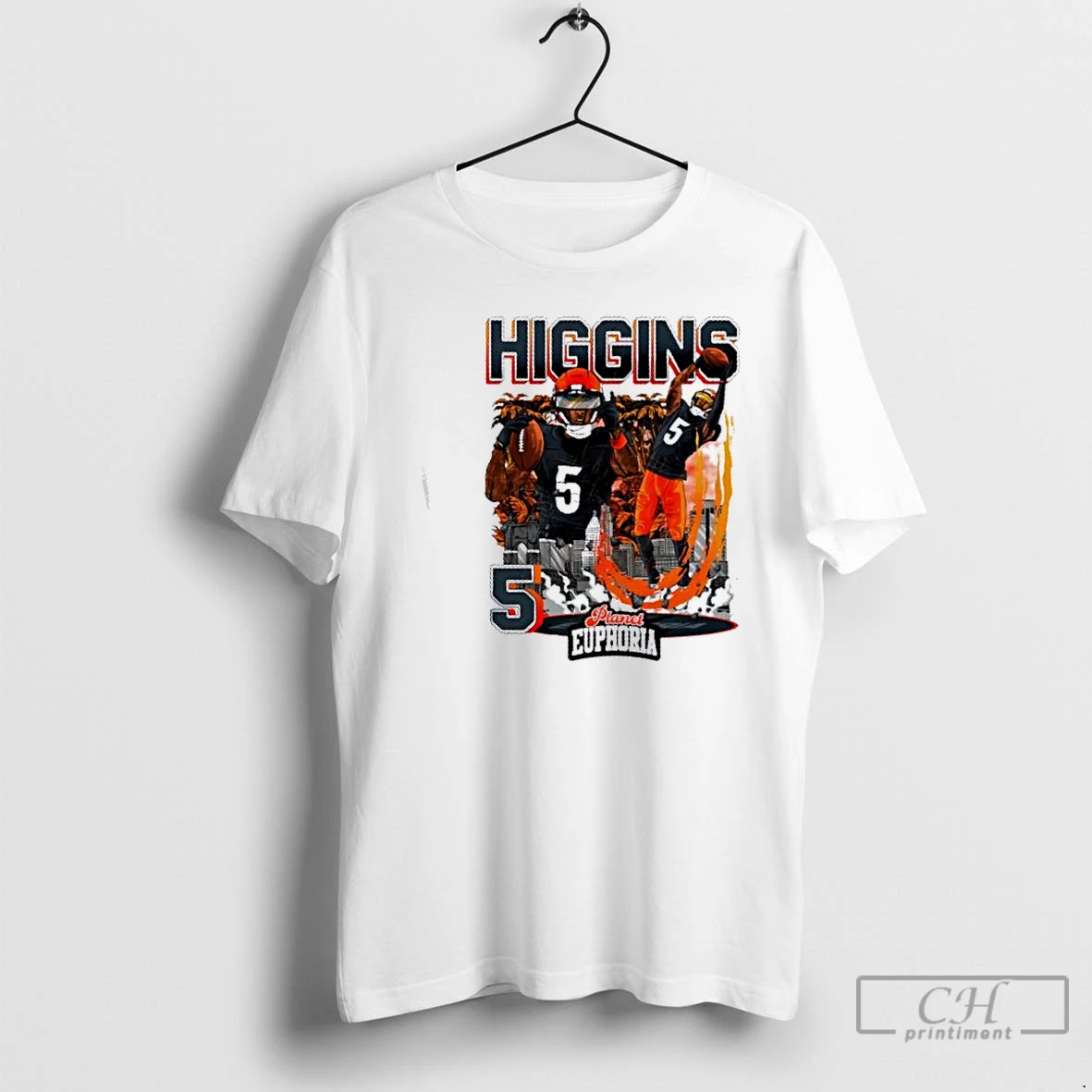 Classic Higgins Cincinnati Bengals Football Graphic T Shirts Hoodie
