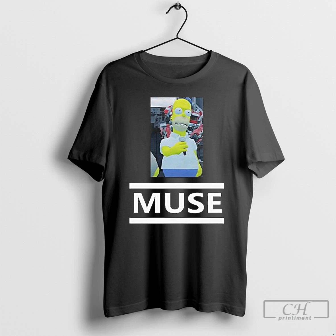Classic Homer Simpson Muse Long Sleve T Shirts Hoodie