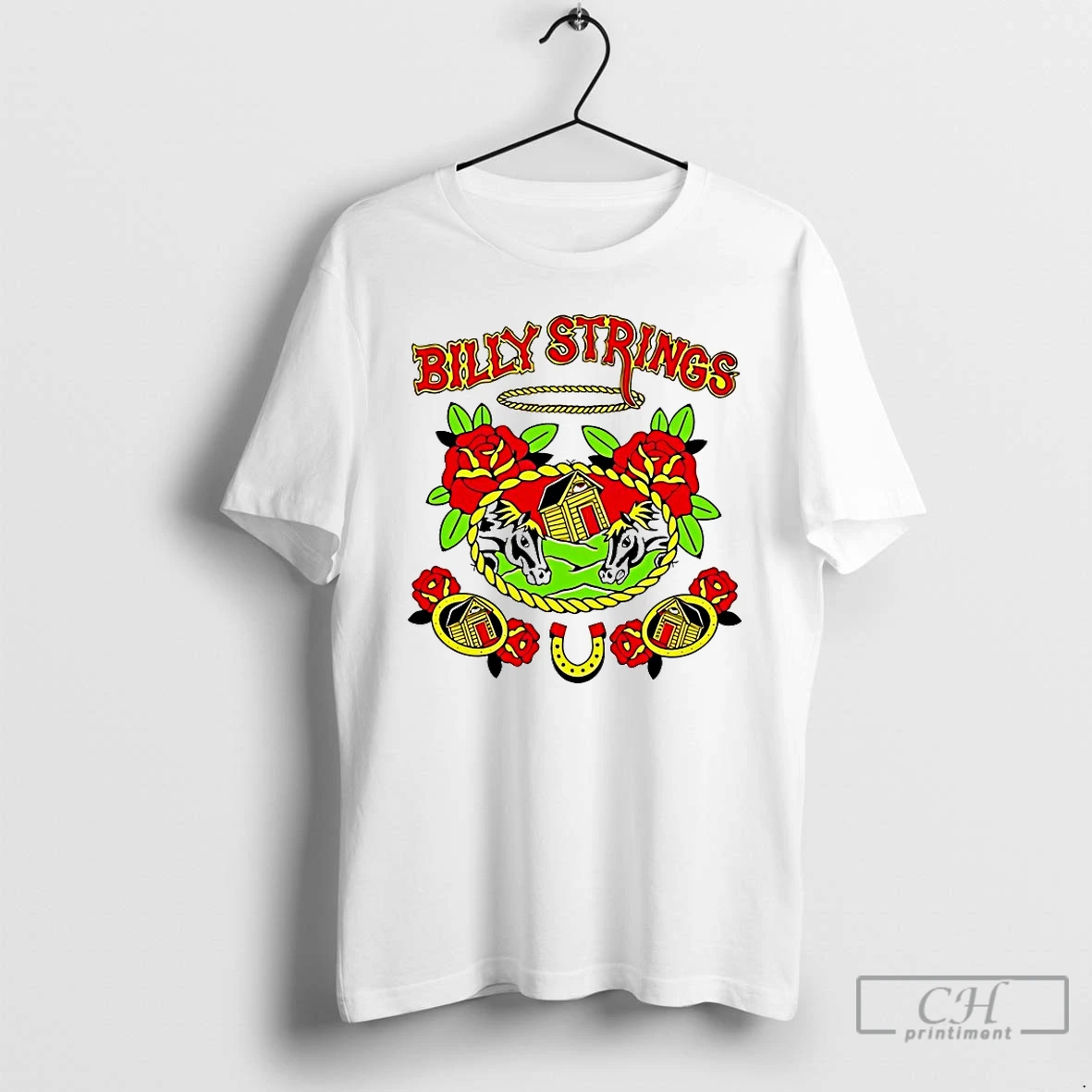 Classic Horses And Houses Billy Strings T Shirts Hoodie