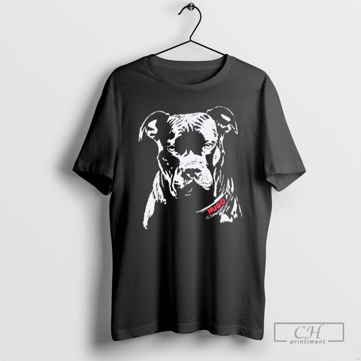 Classic Hugo Dog Artwork Shirt Sweater Hoodie