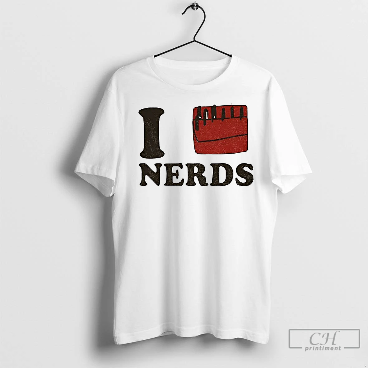 Classic I Love Nerds Ariana T Shirt