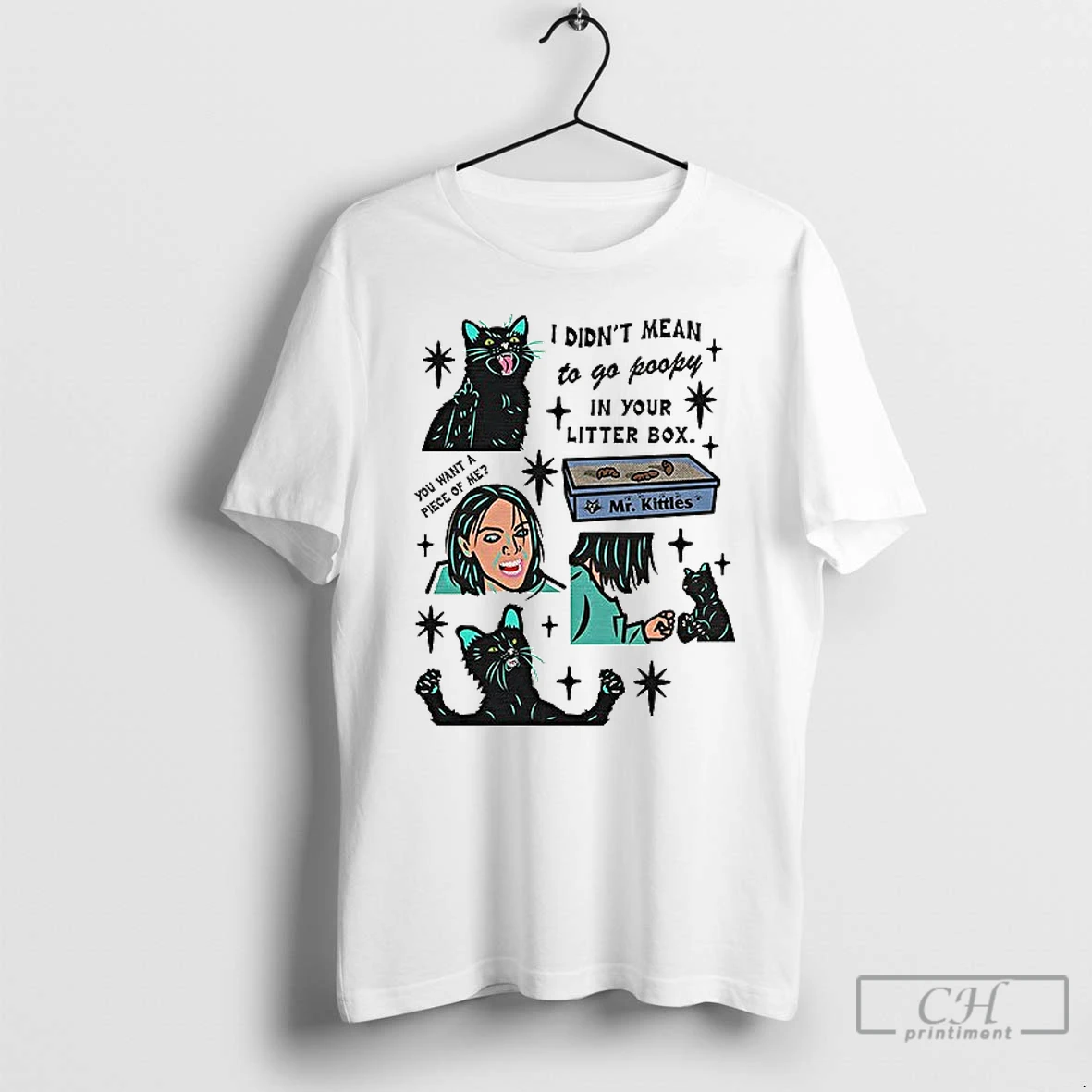 Classic I Didnt Mean To Go Poopy In Your Litter Box T Shirs Sweater Hoodie