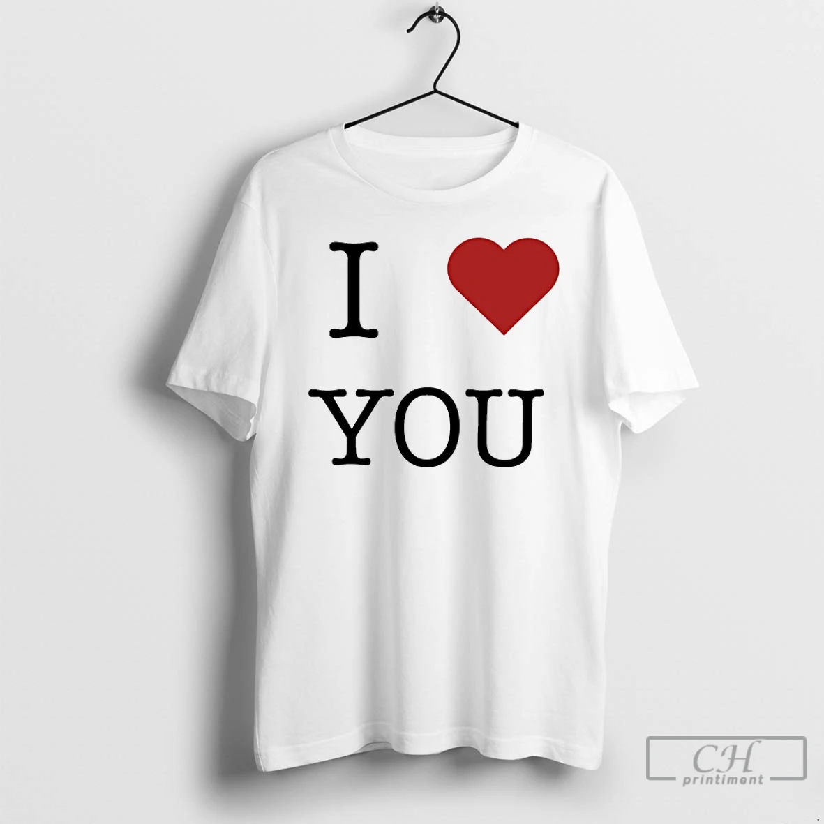Classic I Heart You T Shirts Hoodie