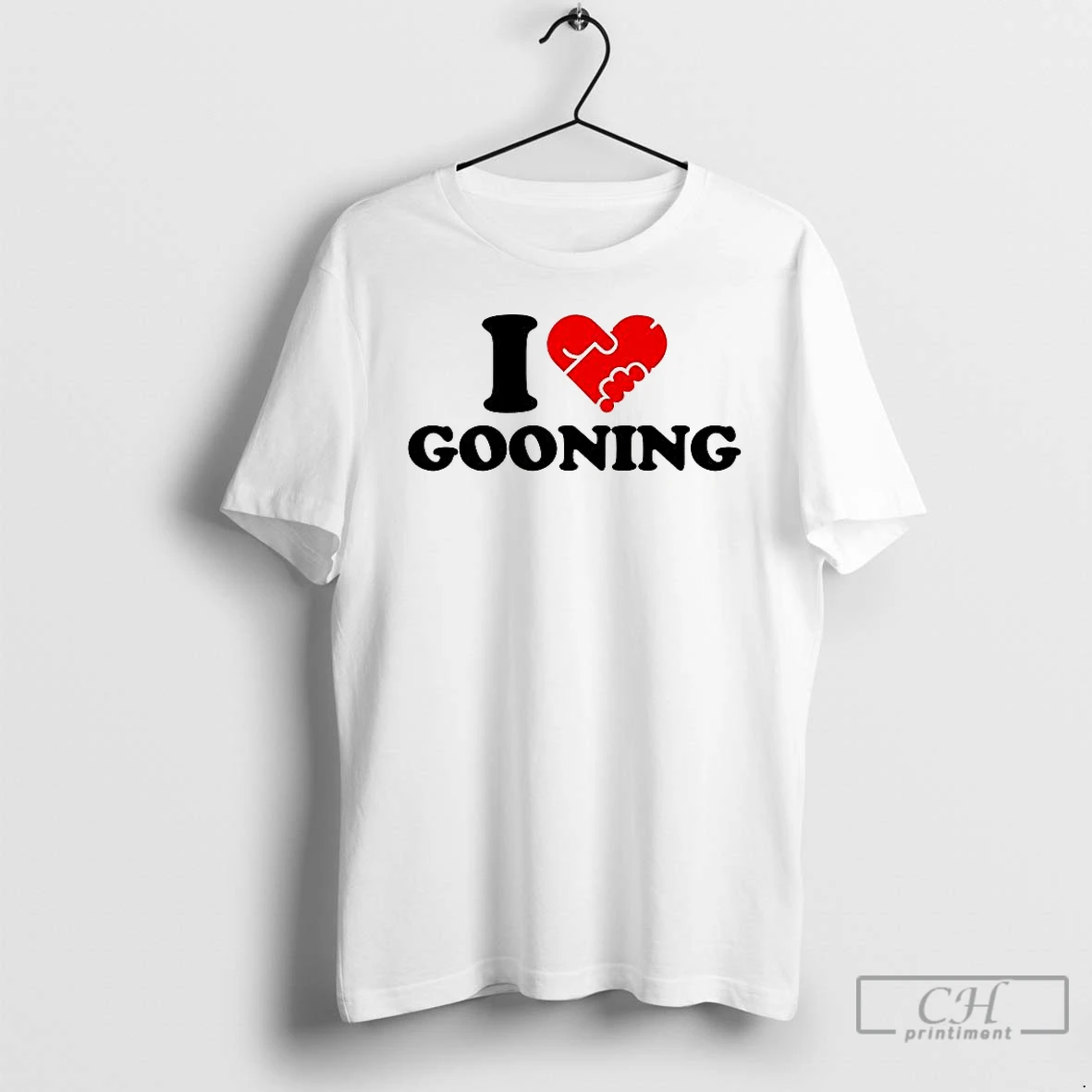 Classic I Love Gooning T Shirts Hoodie