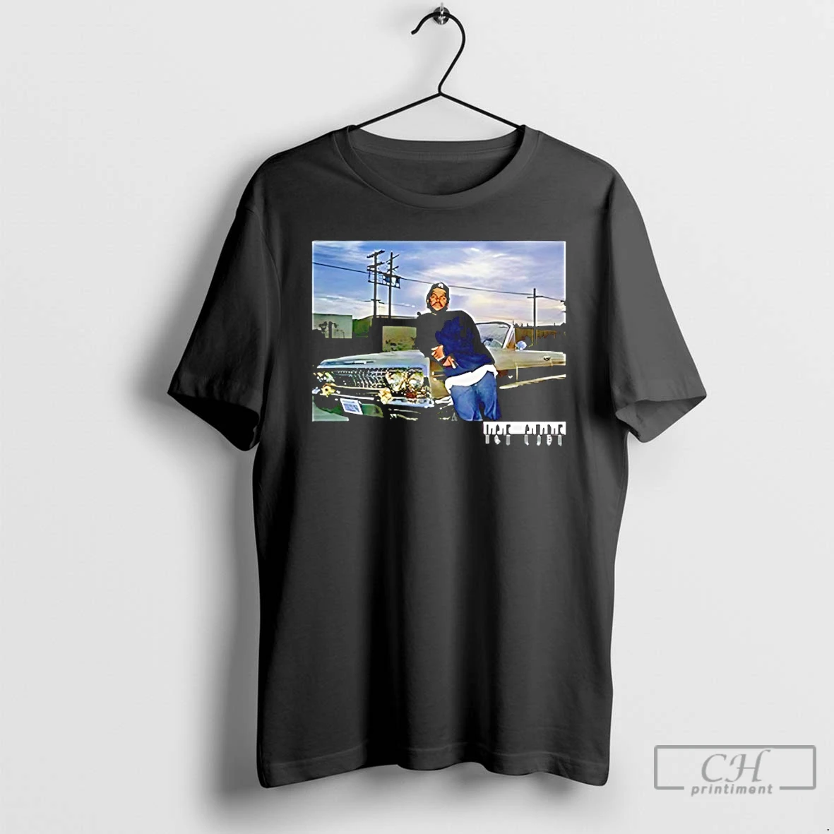 Classic Ice Cube Wearing Ice Cube In The Car Photo T Shirts Hoodie