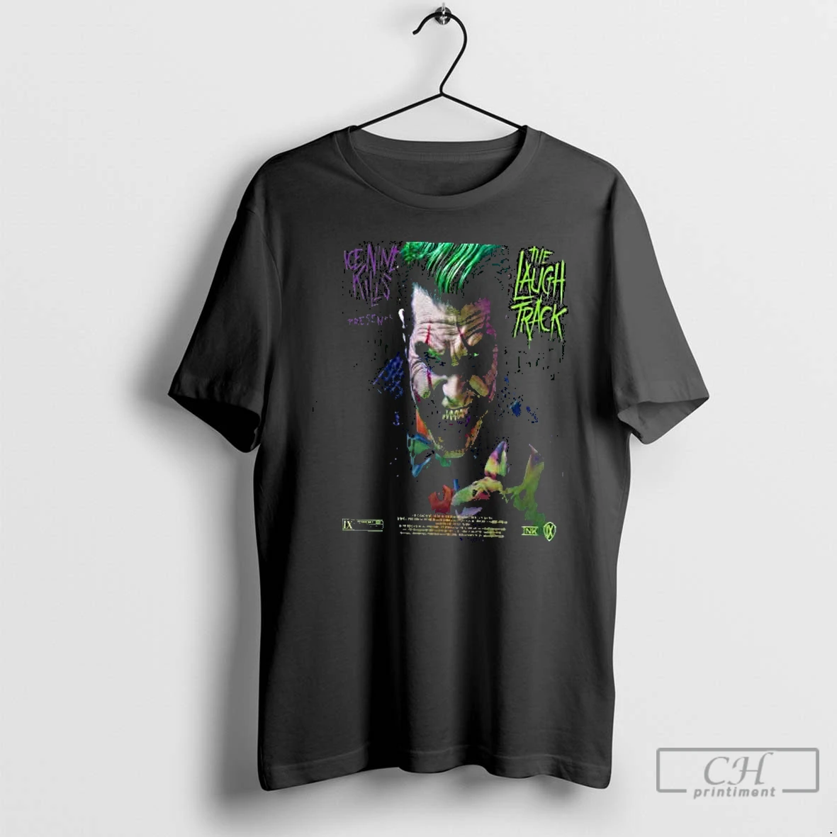 Classic Ice Nine Kills Presents The Laugh Track The Joker Character T Shirts Hoodie
