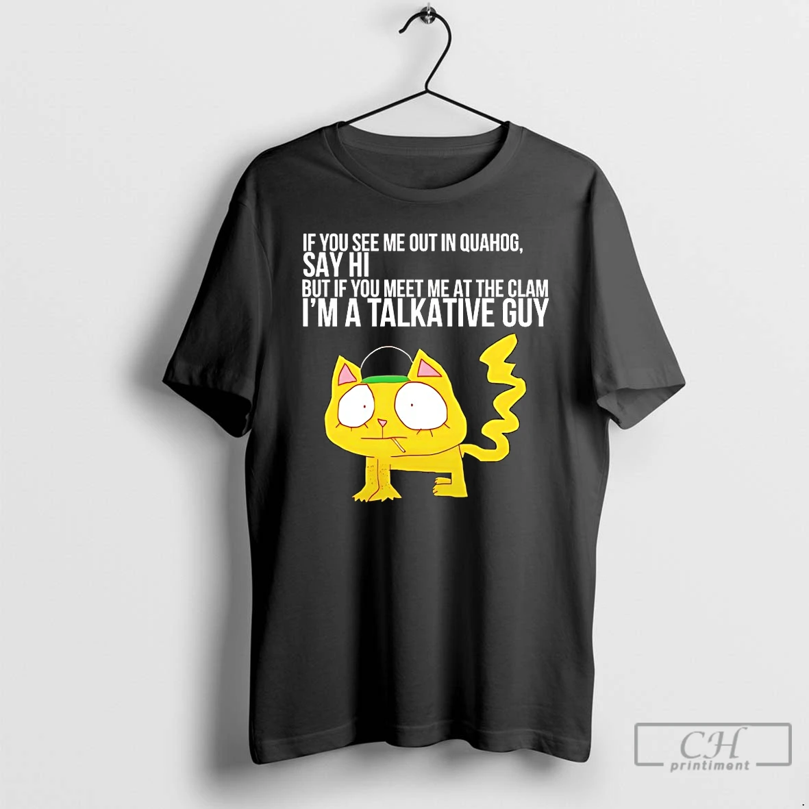 Classic Im A Talkative Guy T Shirts Hoodie