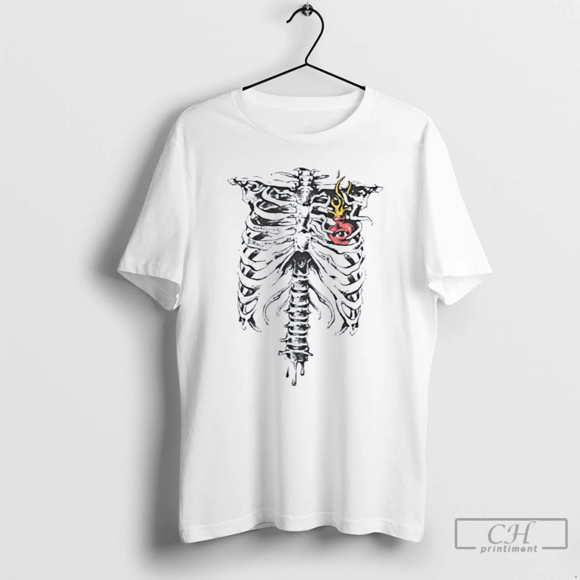 Classic Imagine Dragons Music Feel It In My Bones Skeleton T Shirts Hoodie