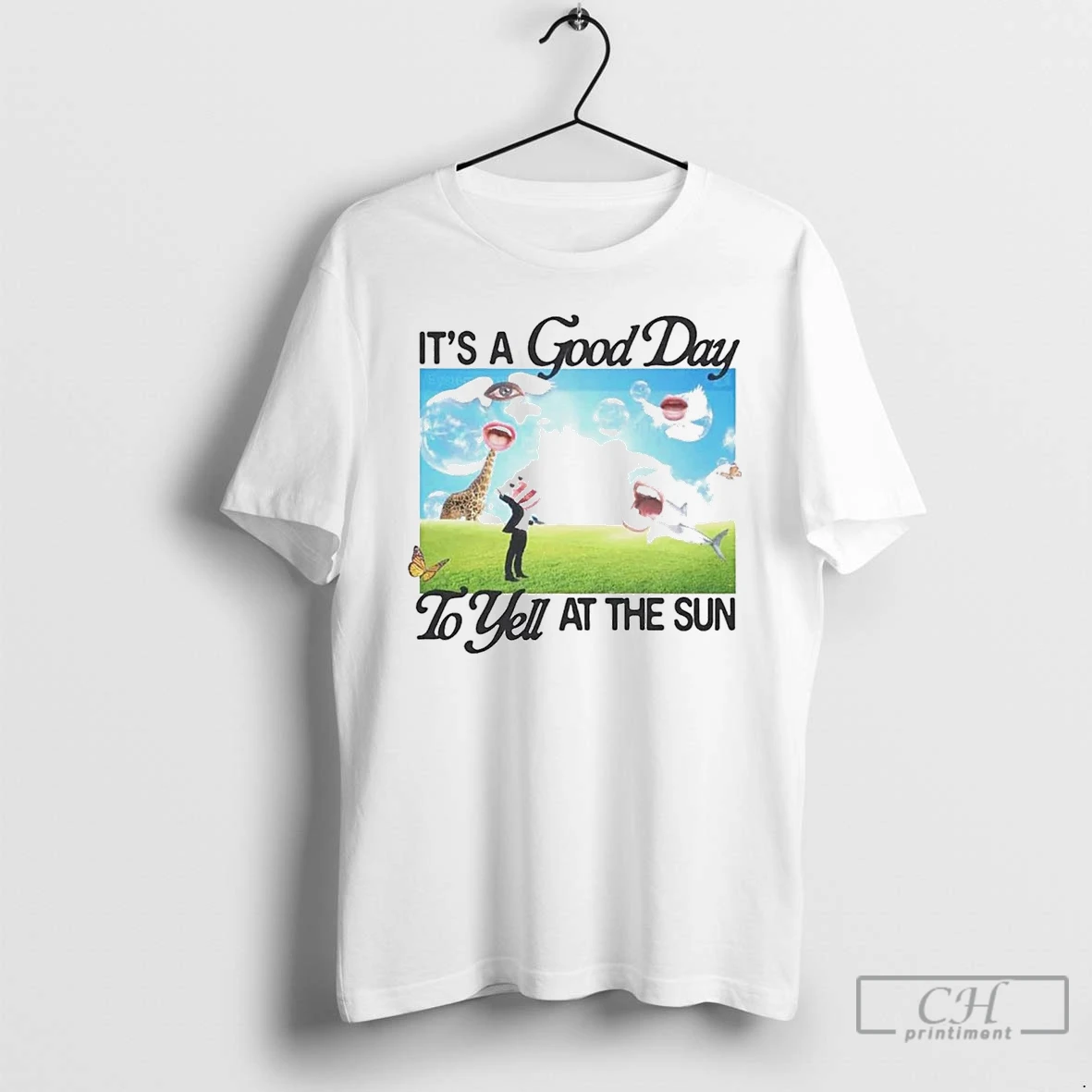 Classic Its A Good Day To Yell At The Sun T Shirts Hoodie