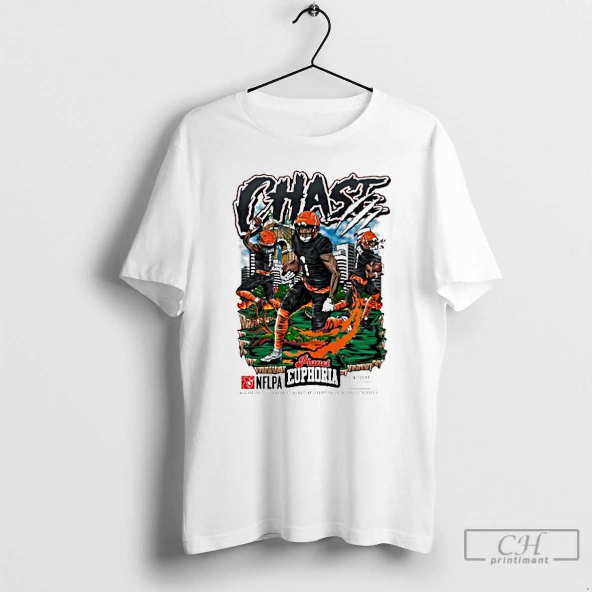 Classic Jamarr Chase Cincinnati Bengals Nflpa T Shirts Hoodie