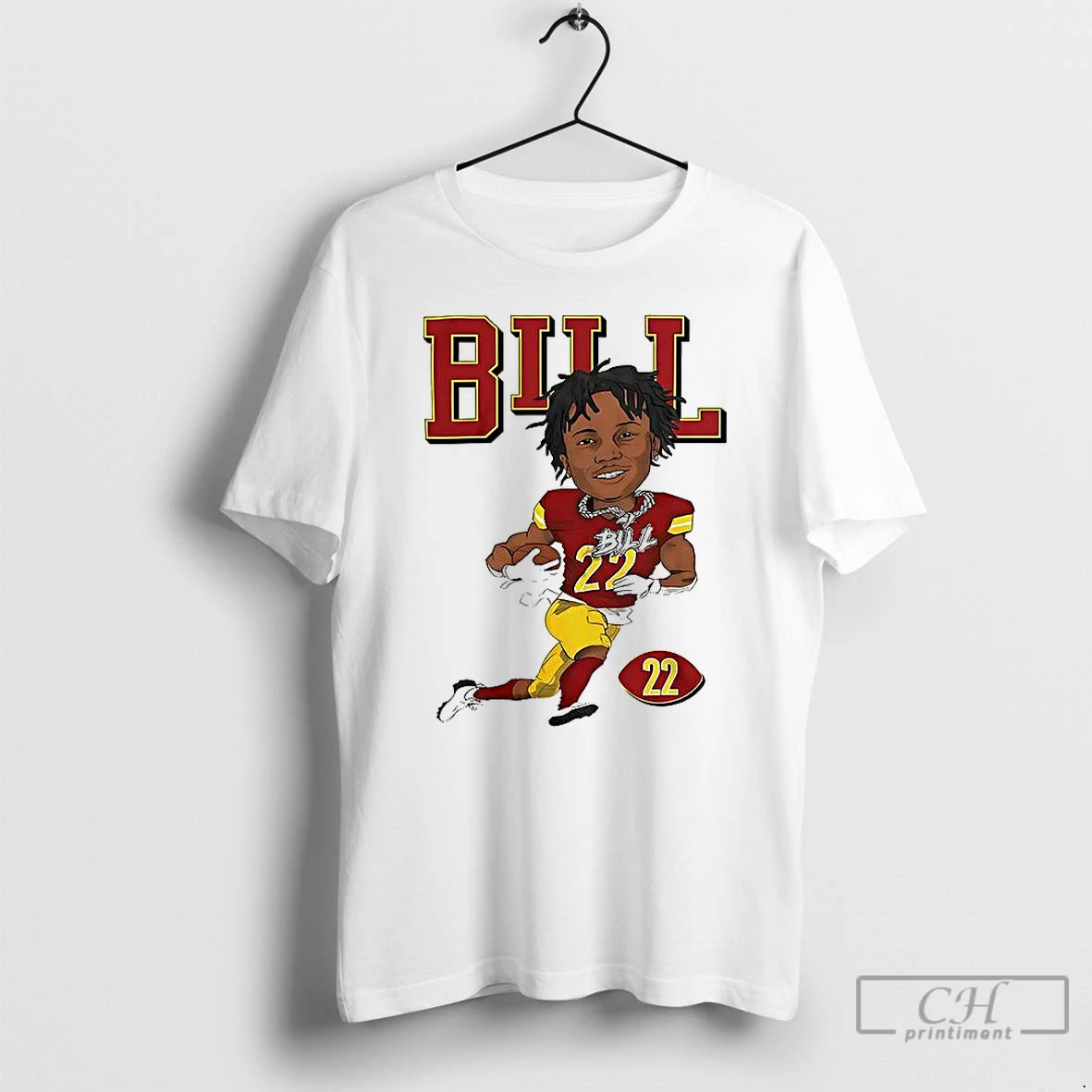 Classic Jacory Croskey Merritt Bill Washington Commanders Caricature T Shirts Hoodie